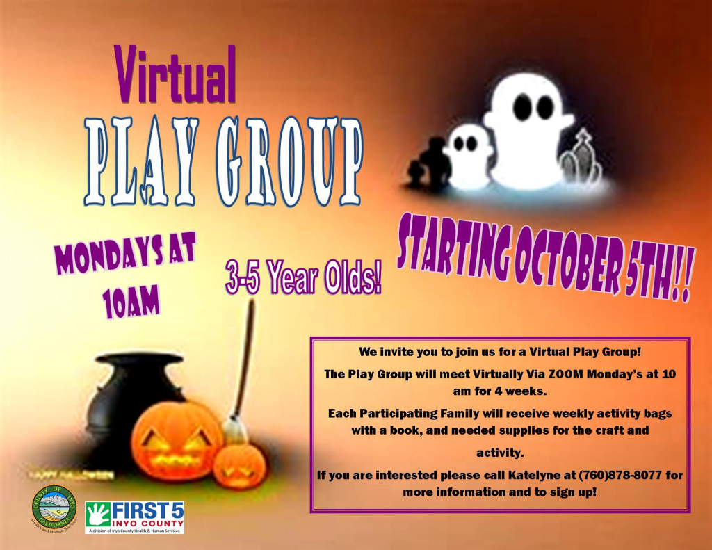 Virtual Play Group 3 5 Year Olds Team Inyo