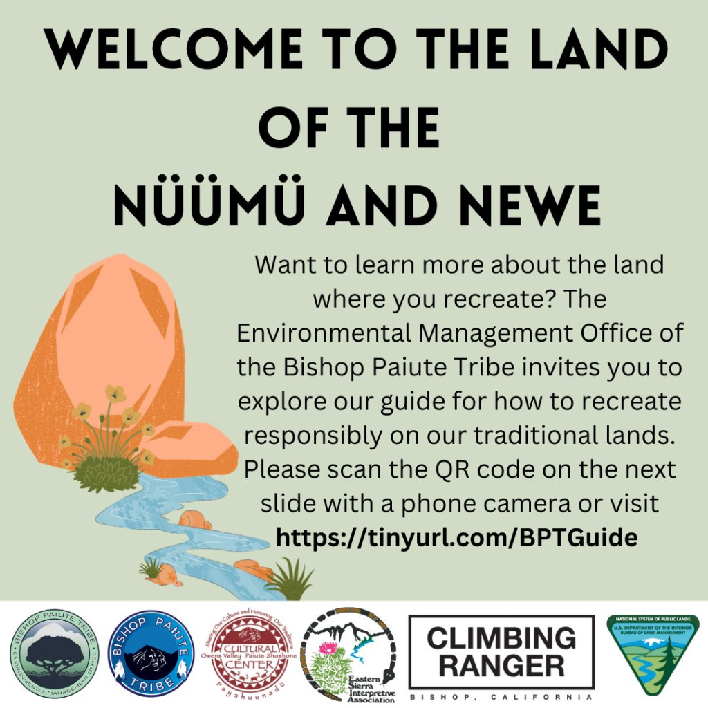 Bishop Paiute Tribe Nüümü Land Guide – Team Inyo